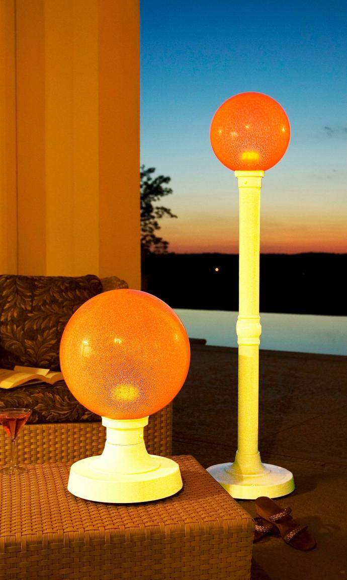 Patio Planter Lamps